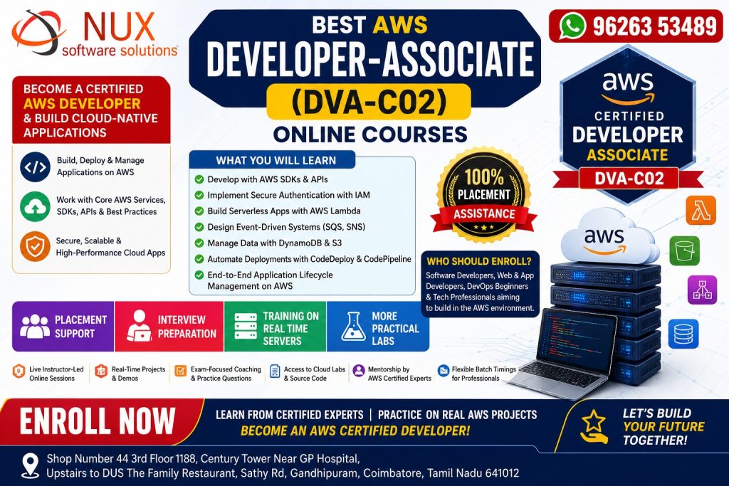 AWS Developer-Associate (DVA-C02) Online Course