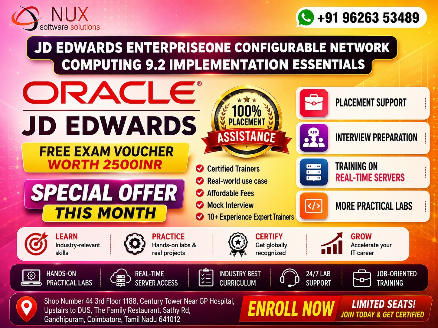 JD Edwards EnterpriseOne Configurable Network Computing 9.2 Implementation Essentials 1Z0-344