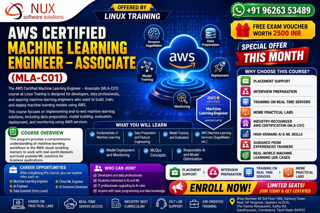 AWS Certified Machine Learning Engineer – Associate (MLA-C01)